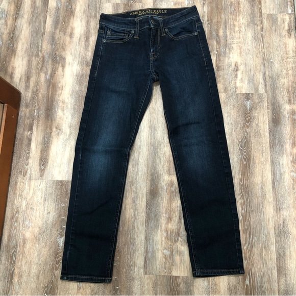 American Eagle AE men’s Active Flex Skinny Jeans Size 26 x 28 - Picture 3 of 7